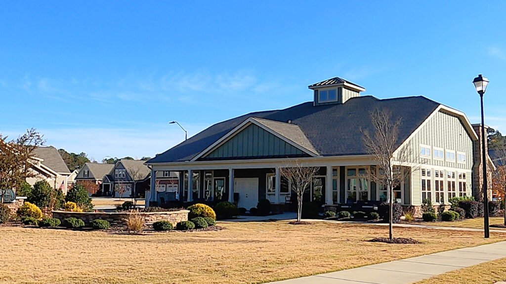 HOA fee in the Tapestry in Garner NC is $175 per month.  Ammenties include a clubhouse, community garden, and included lawncare and exterior maintenance.